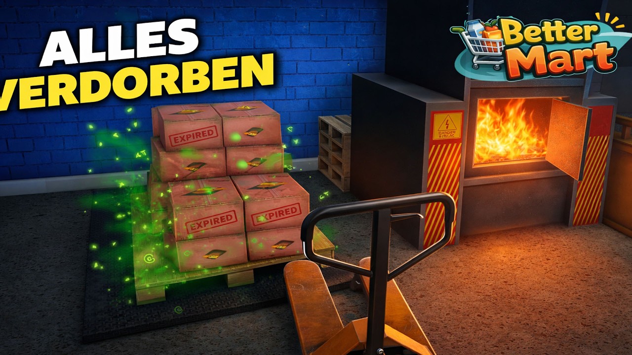 Verdorbene Ware! Die erste Palette muss verbrannt werden | Better Mart #43