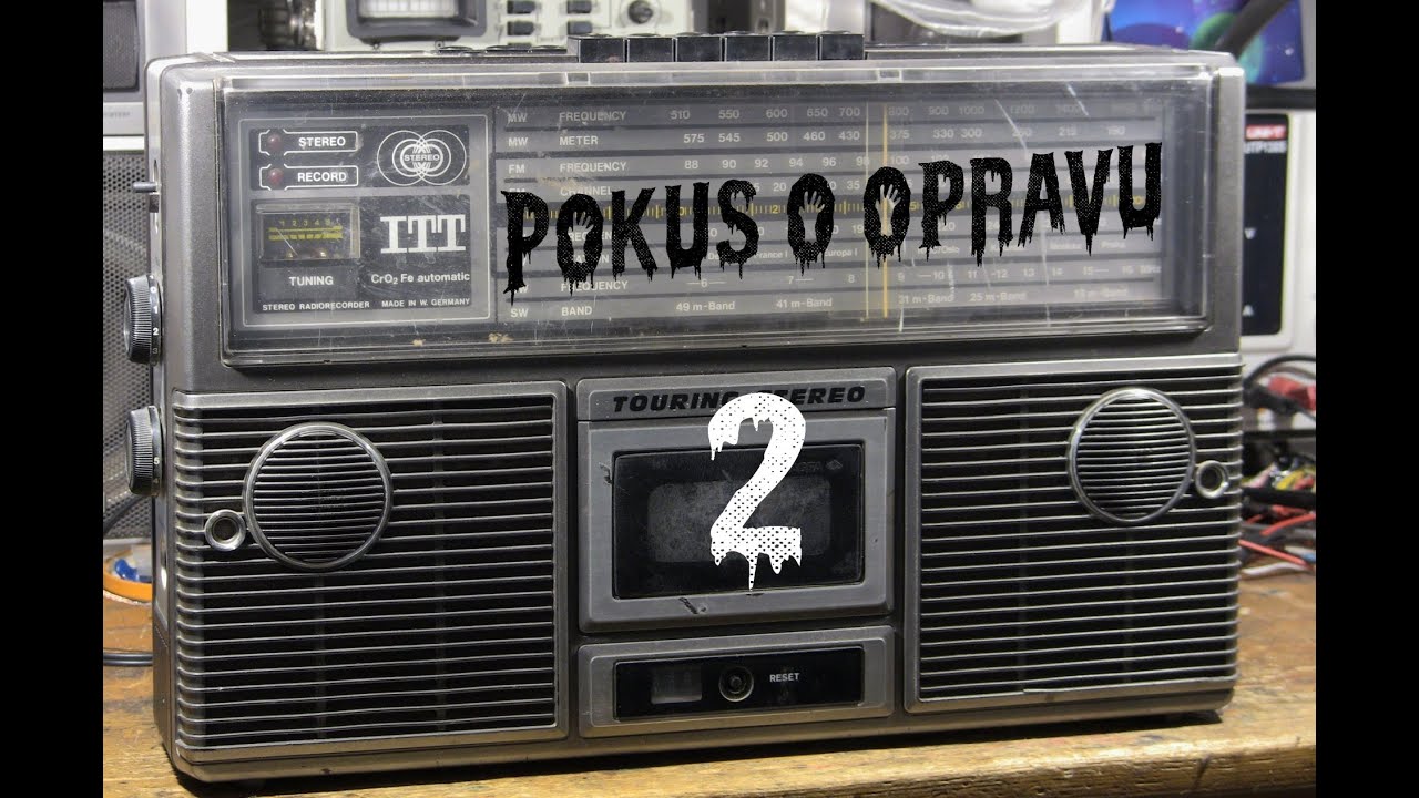 ITT Touring 109 A - renovace radiomagnetofonu 2. díl