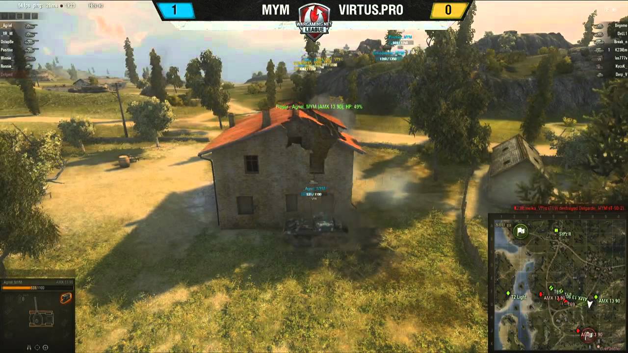MeetYourMakers vs. Virtus.pro - Matchday 20 - WoT Pro League