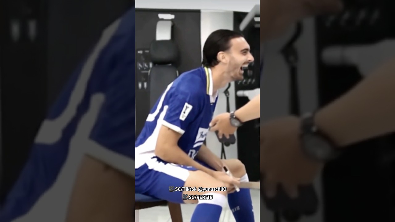 Andrew jung ngakak🤣💙 #andrewjung #persib #persibbandung #shorts