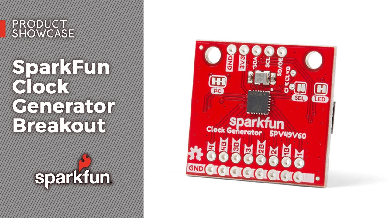 Product Showcase: SparkFun Clock Generator Breakout