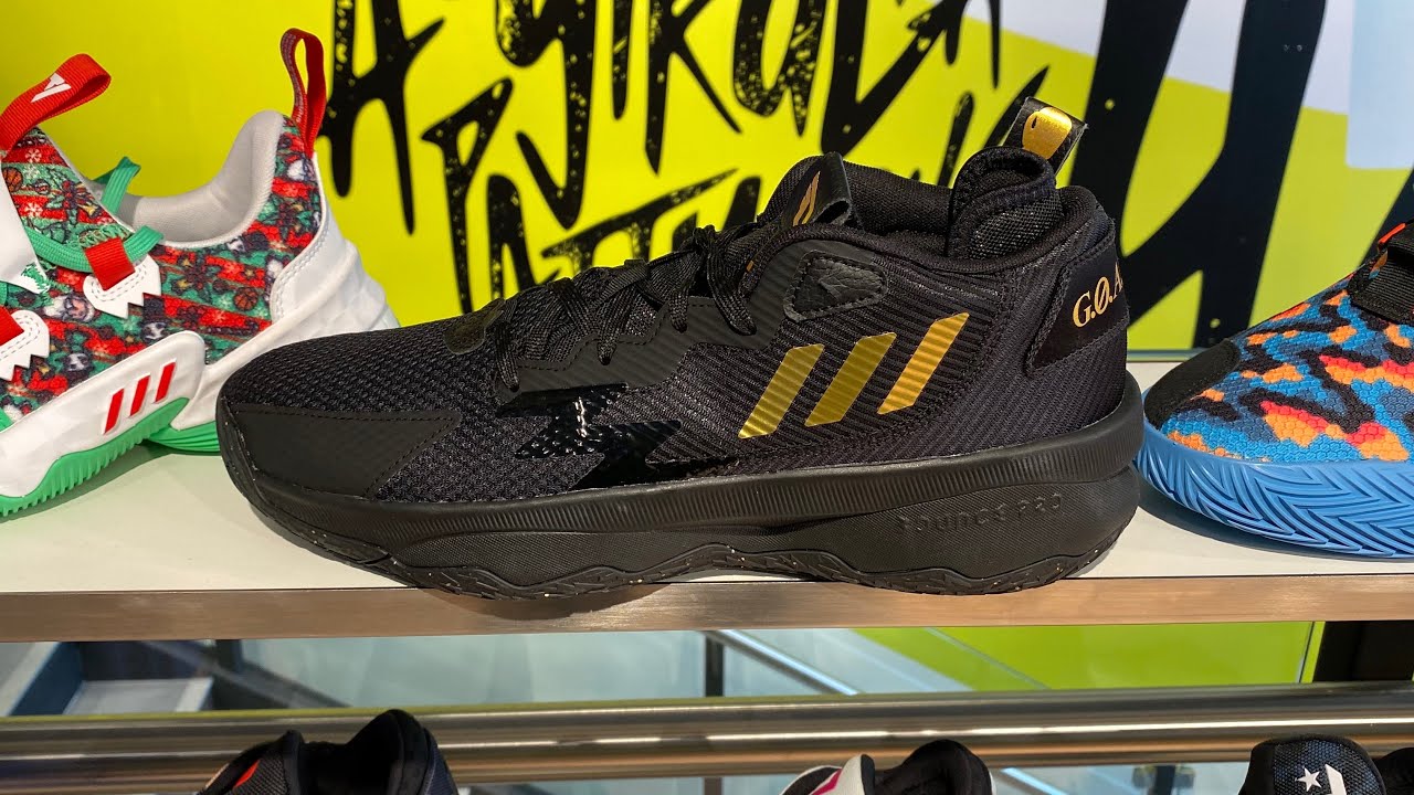 Adidas Dame 8 &ldquo;GOAT Spirit&rdquo; (Black/Gold) - Product Code: GY2774