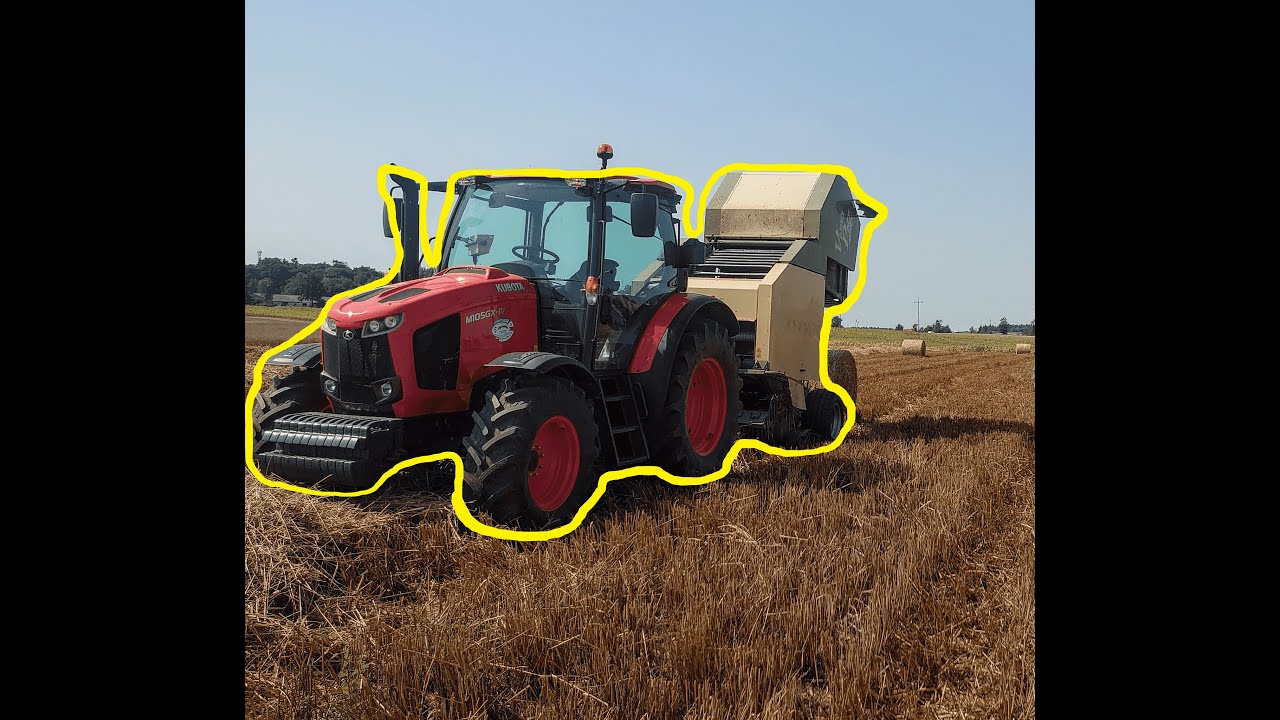 Kubota M105gx IV & Krone Vario Pack 1800