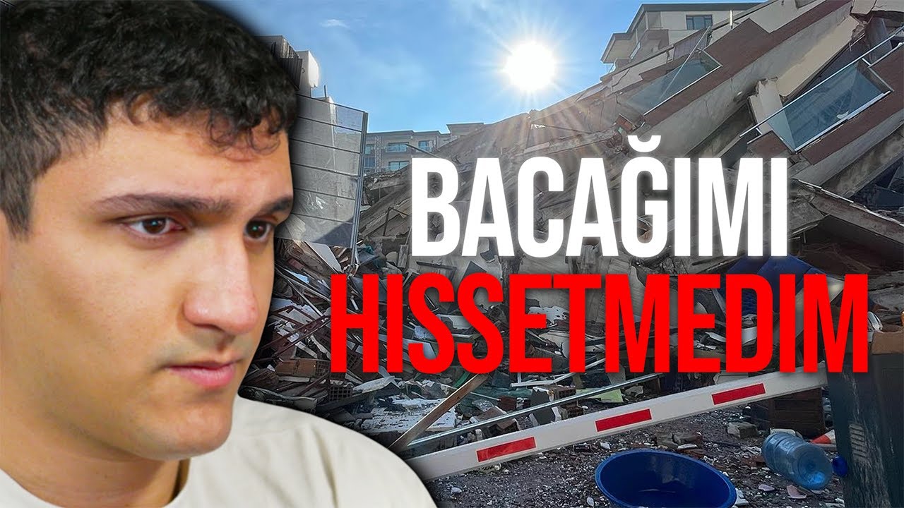 CharmQuell, 6 ŞUBAT DEPREMİNİN İLK 30 SANİYESİNİ ANLATIYOR..