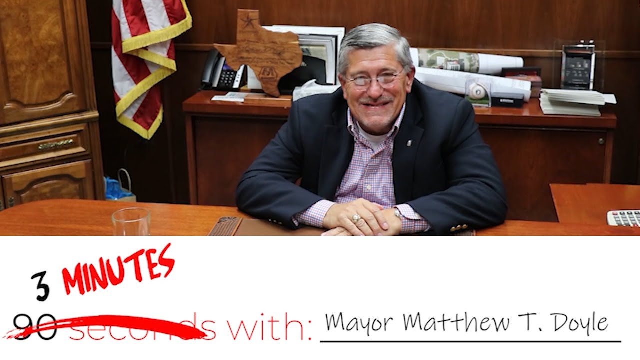 3 minutes with Mayor Matthew T. Doyle