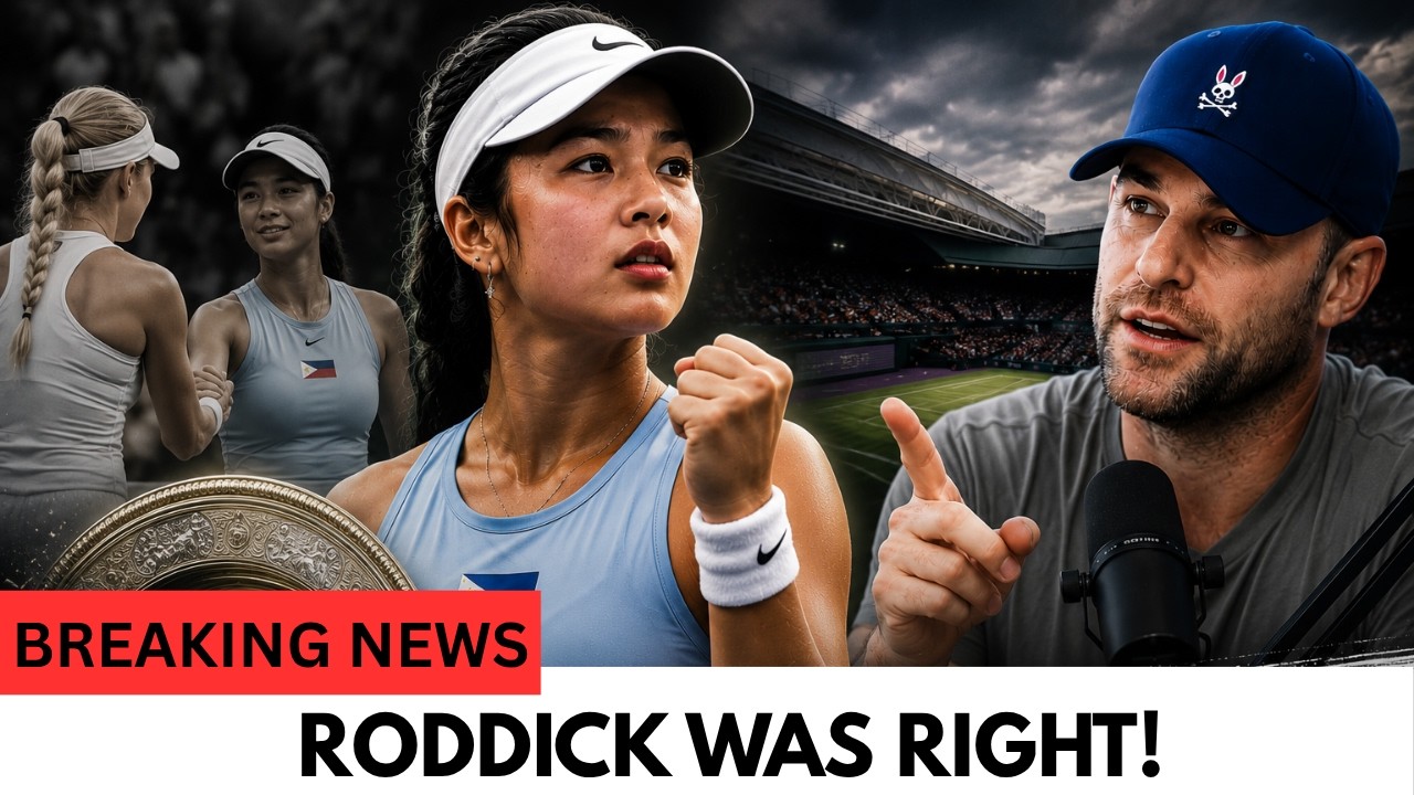 Andy Roddick Says Alex Eala Is Changing Tennis Forever... Here's Why!