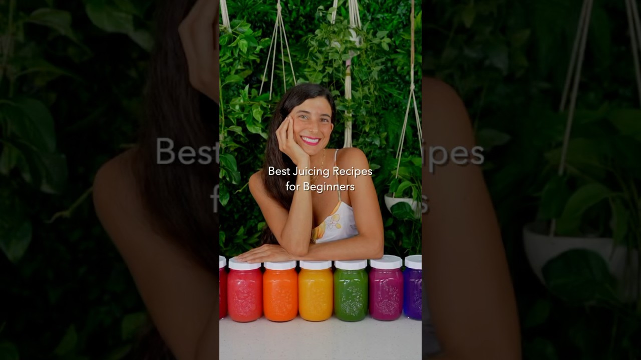 Best Juicing Recipes for Beginners 🌈🌱 for Health, Wellness, Weightloss & Immunity