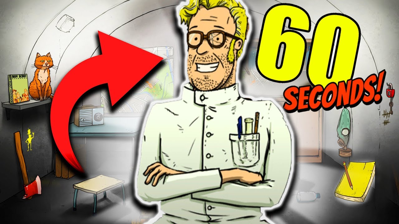 60 SECONDS! : UNO SCIENZIATO PAZZO VUOLE SALVARCI!!