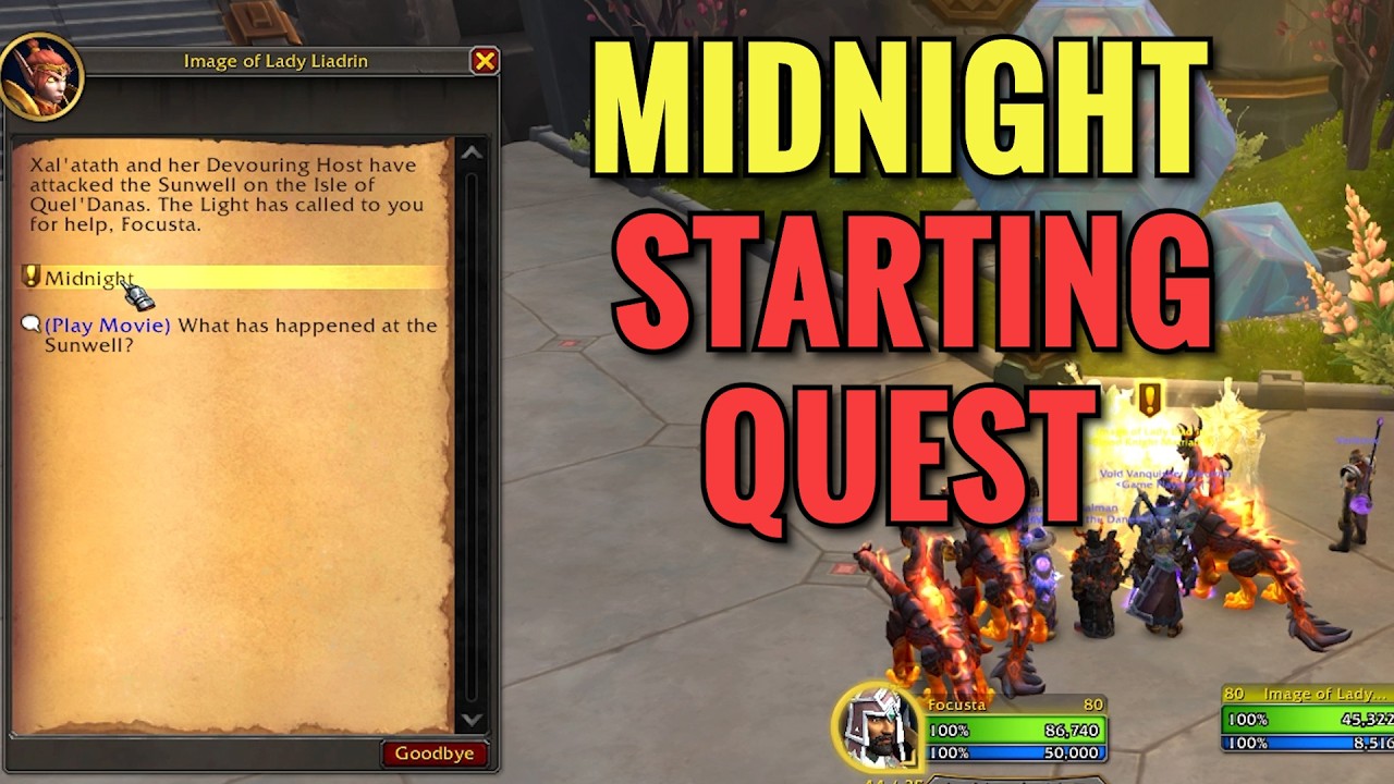 Midnight Starting Quest (WoW Midnight)
