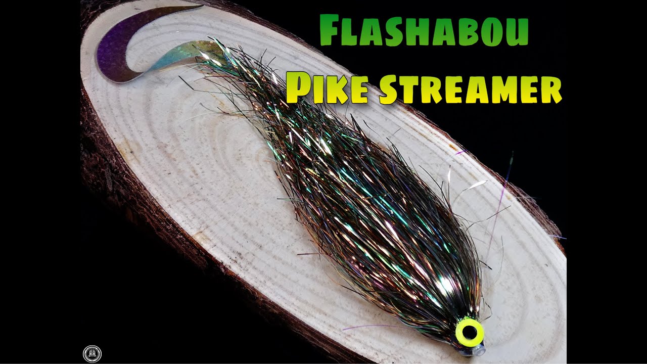 Fly tying FLASHABOU PIKE STREAMER by Jorge G