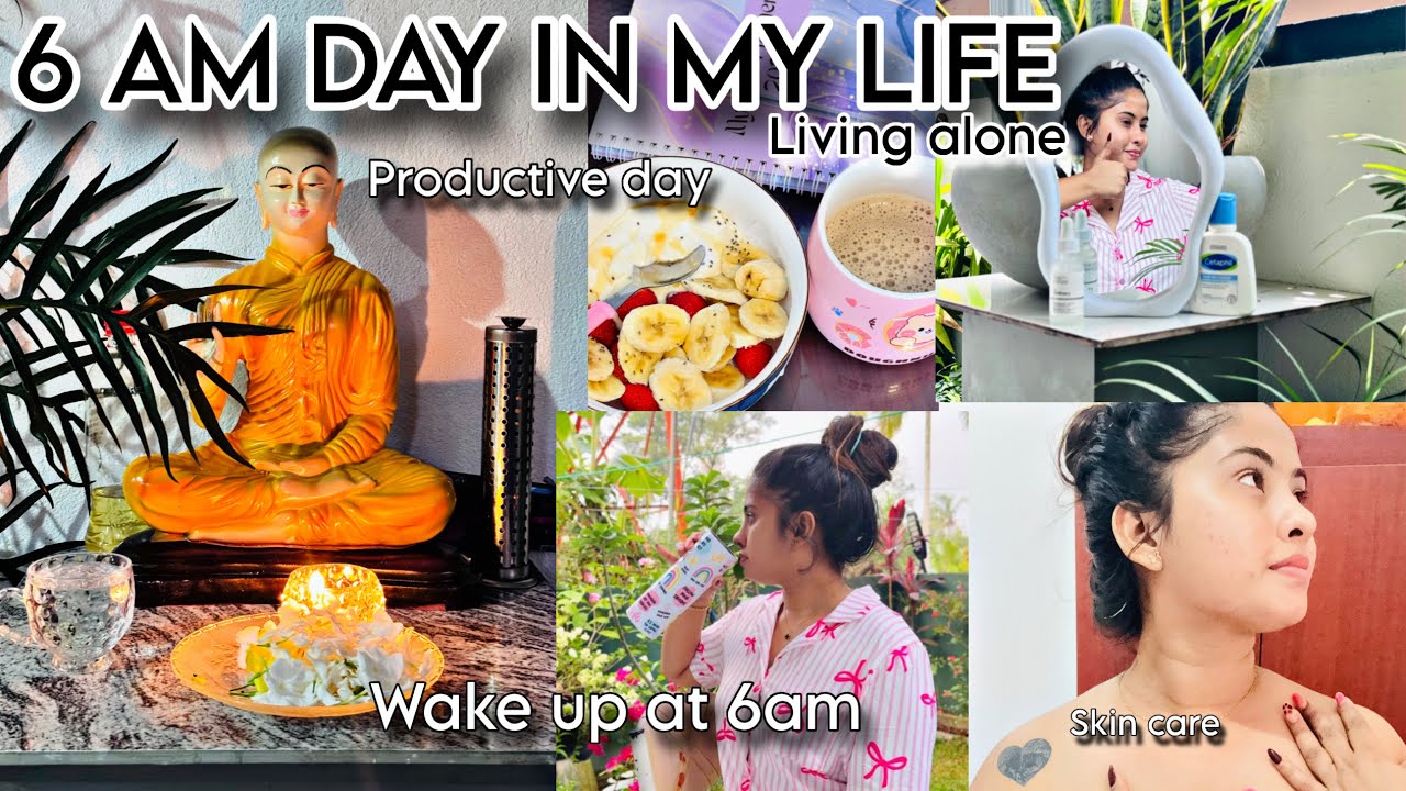 උදේ 6 ට නැගිටලා මගේ ජීවිතයට අලුත් වෙනසක් වුනා☕️|ඔයාගෙත් ජීවිතය වෙනස් කරගන්න කාලය හරී🥗|Srilanka🇱🇰