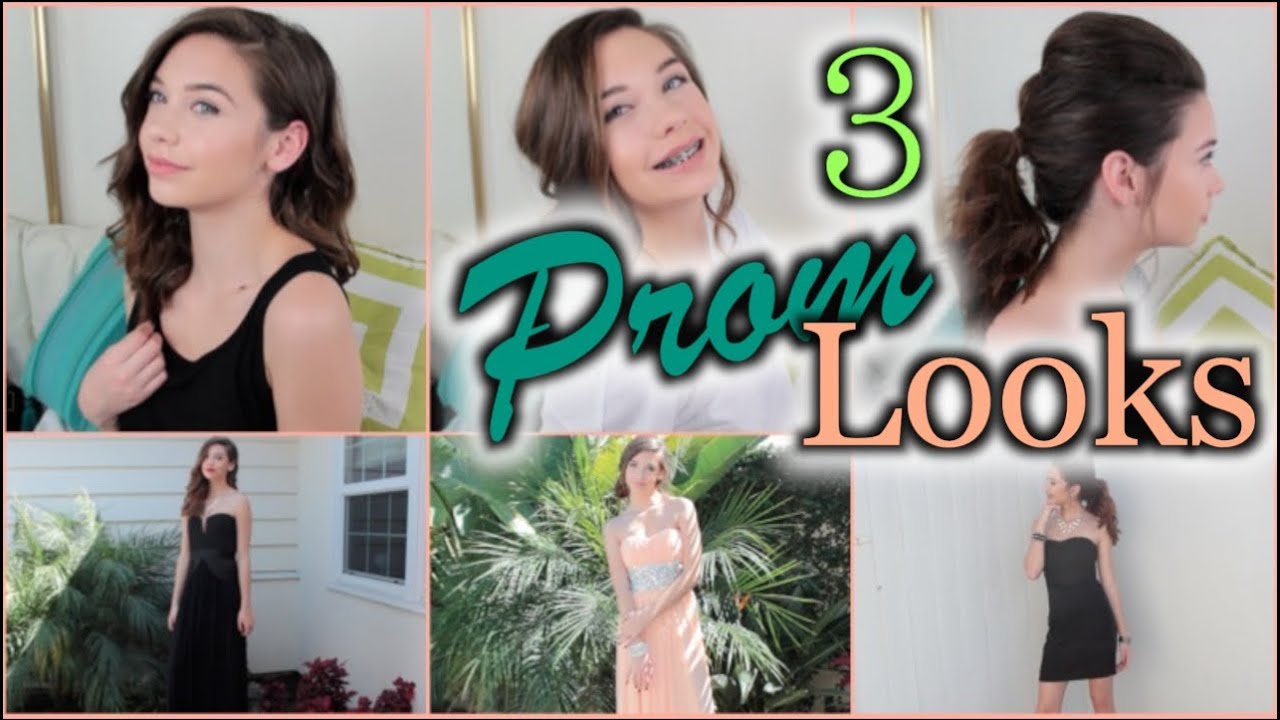 3 Prom Hair Looks!