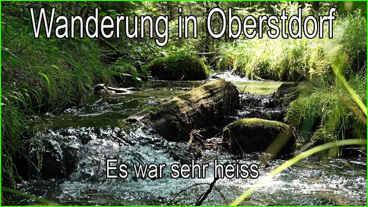 Wanderung in Oberstdorf &uuml;ber Moorweiher und Gruben ins Trettachtal