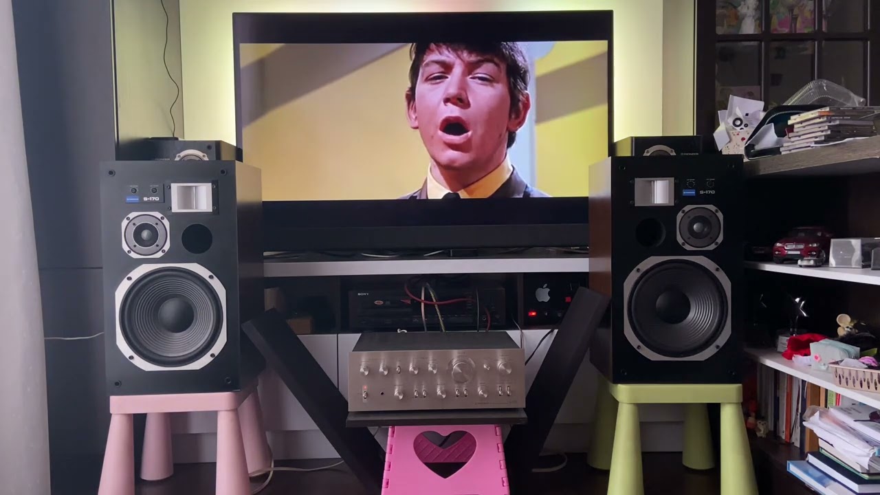 PIONEER S-170 + PIONEER SA-8800II