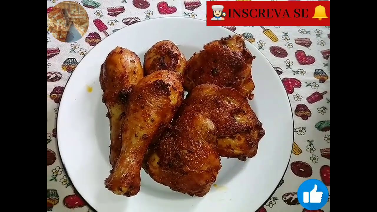 COXAS DE FRANGO NA AIRFRYER DOURADINHO E CROCANTE