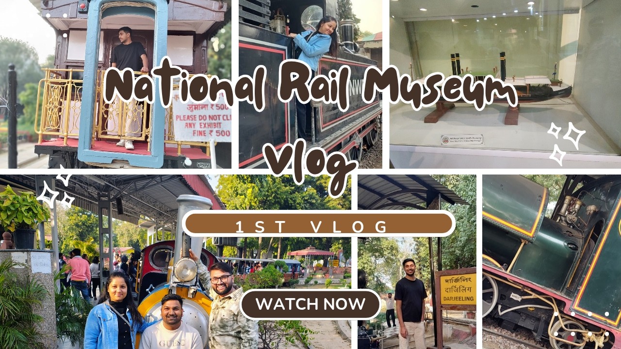 Inside National Rail Museum Delhi | Complete Tour Vlog | Indian Railway History | Travel Vlog