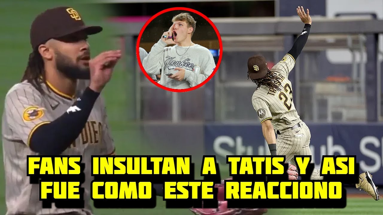 Fans de los Yankees Reciben a Fernando Tatis Jr con Insultos y Señas 😳 Asi fue Como este Reacciono