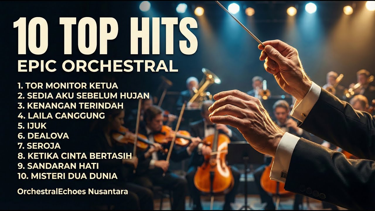10 TOP HITS EPIC ORCHESTRAL | VERSI ORCHESTRALECHOES NUSANTARA
