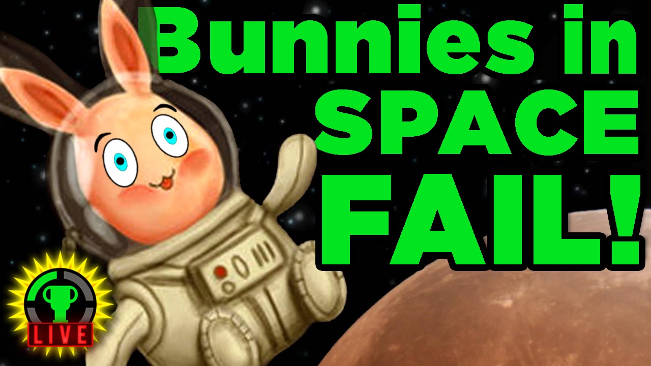 Bunnies In SPACE Disaster - Teamwork FAIL!