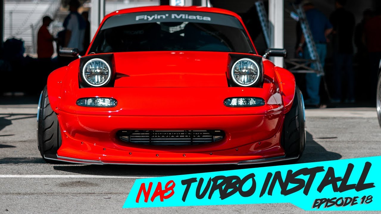 FLYIN' MIATA TURBO KIT INSTALL PART: 2 | #OMGMIATA | EP18 | [4K]
