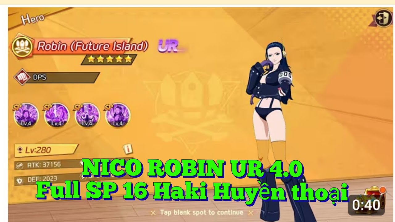 NICO ROBIN FULL SP 16 |Đảo tương lai ROBIN UR #hakihuyenthoai #ace #robin #luffy #zoro #shanks #nami