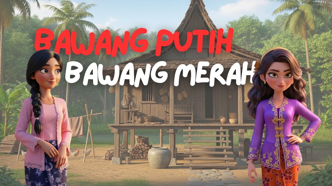 Cerita Kisah Bawang Putih Bawang Merah | Cerita Kanak Kanak | Kisah Teladan | Kartun Kanak Kanak