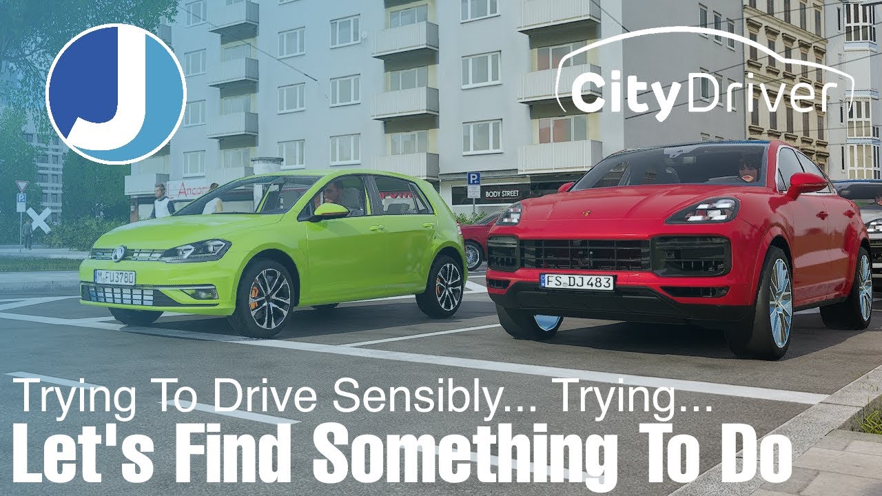 CityDriver | Симулятор вождения автомобиля | Давайте найдём, чем заняться