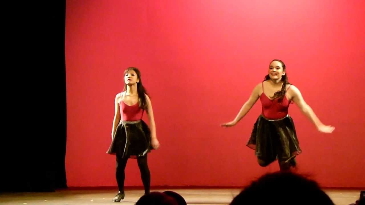 The talented Mandolyn tap dancing at the CPS Cabaret Night 022213