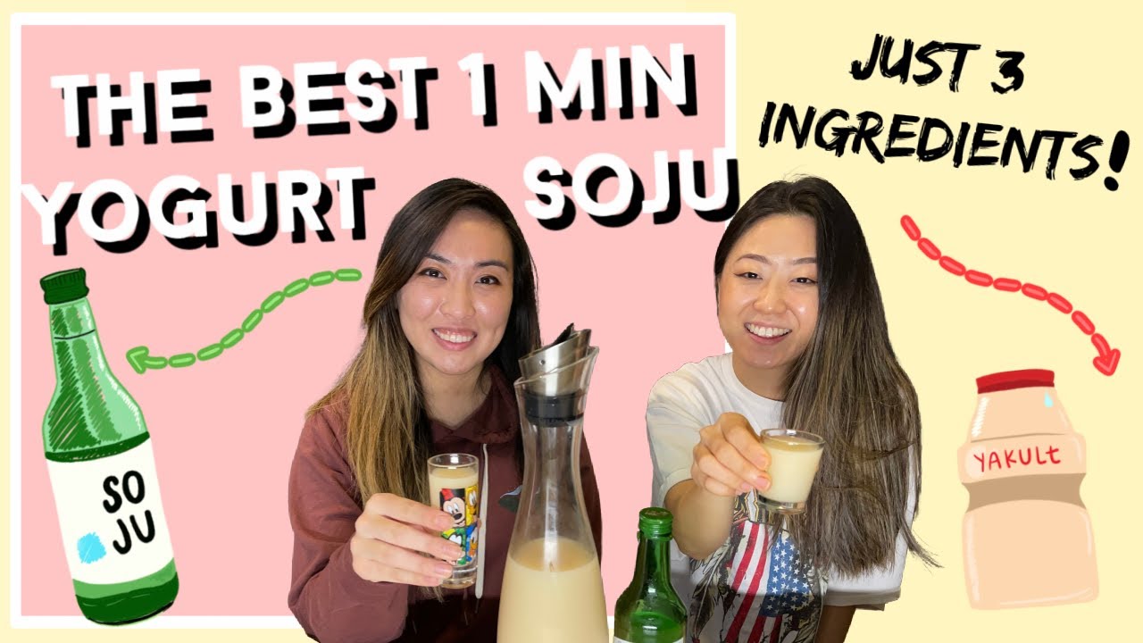 THE BEST YOGURT SOJU RECIPE | IN JUST 1 MINUTE