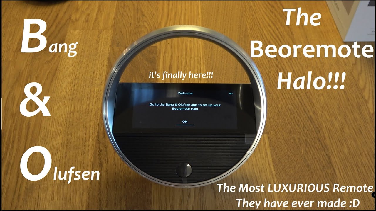 B&O Beoremote HALO, Unboxing and First Look at the Most Luxurious Remote They have EVER Made! in 4k!