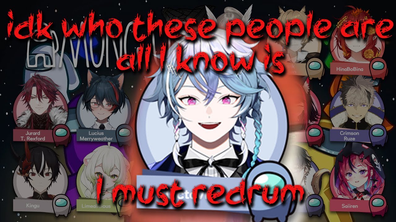 【AMONG US MERRYWEATHER COLLAB OCTAVIO POV】Gaslight learning arc