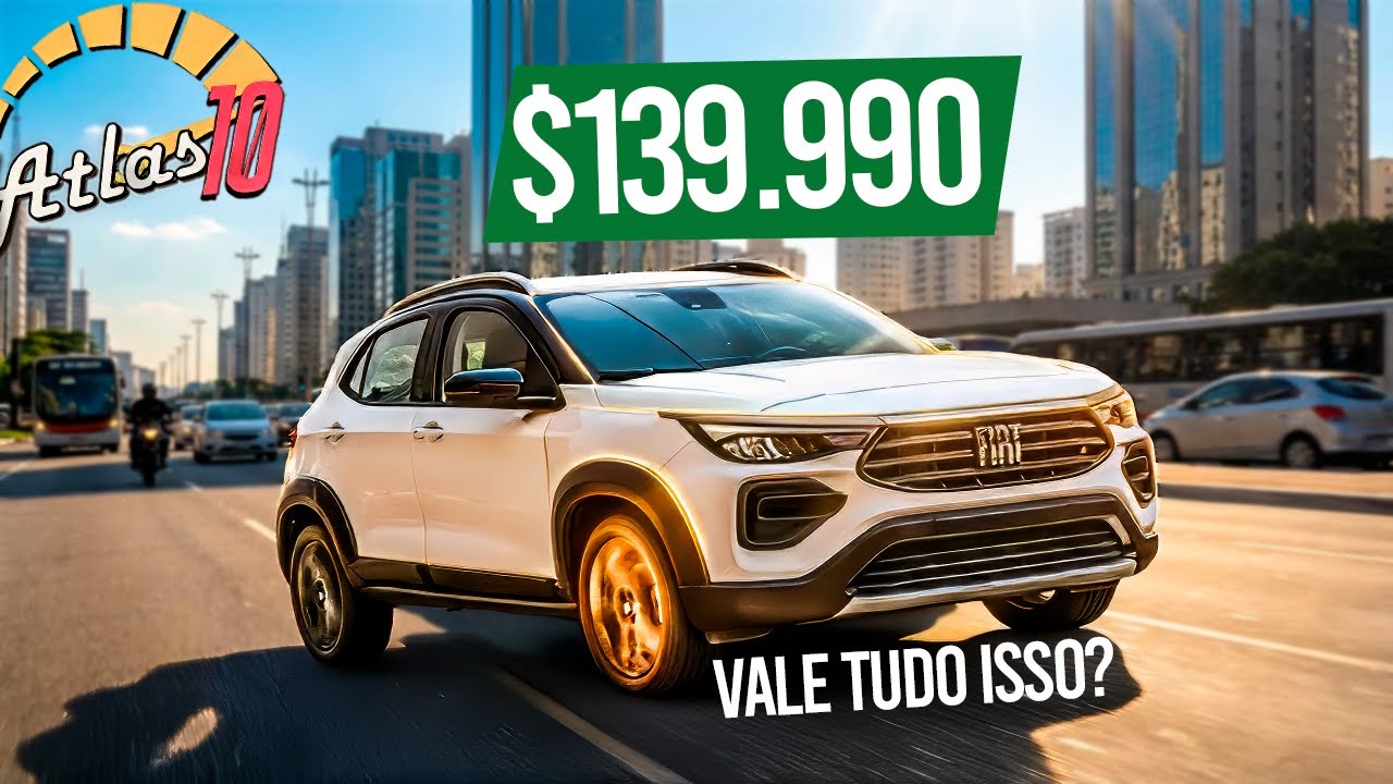 10 carros 1.0 mais caros do BR