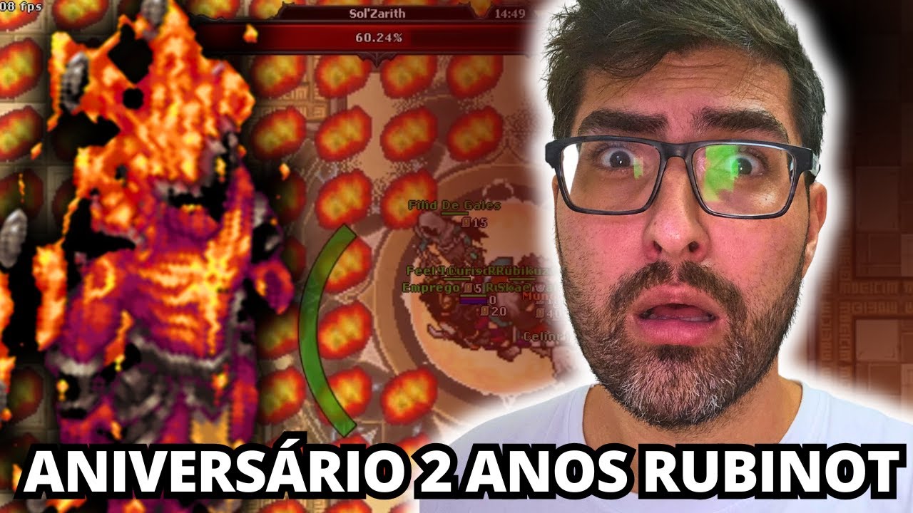 ENFRENTEI O BOSS DE ANIVERSÁRIO DO RUBINOT!