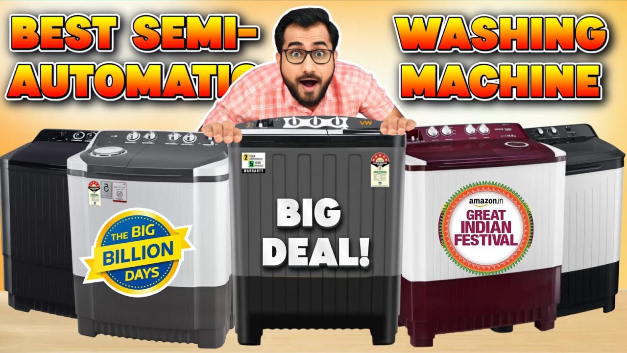 Best Semi Automatic Washing Machine 2025 | Under 10000 | Amazon Sale and Big Billion Day