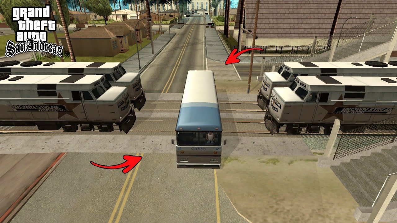 Crazy Train at Full Speed! Total Chaos in Los Santos | GTA San Andreas