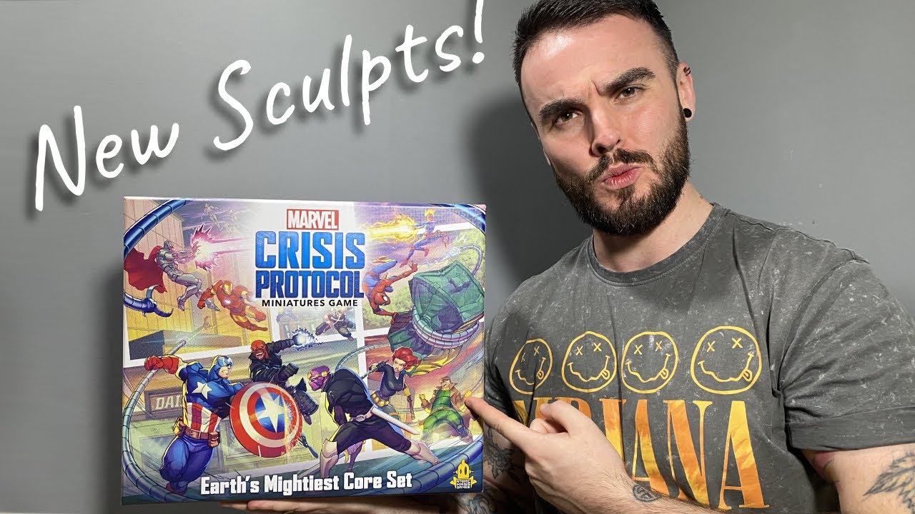 NEW Marvel Crisis Protocol Core Set Unboxing