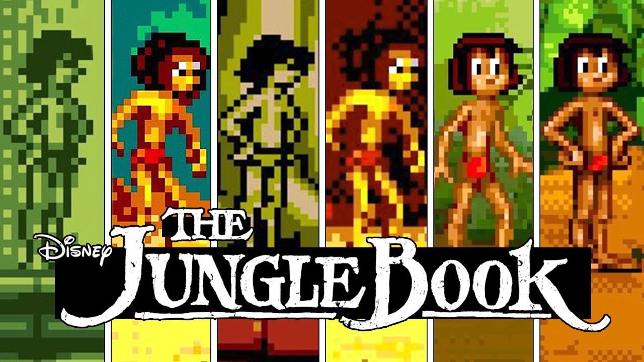 The Jungle Book (1994) Gameboy vs Game Gear vs NES vs Master System vs SNES vs Sega Genesis