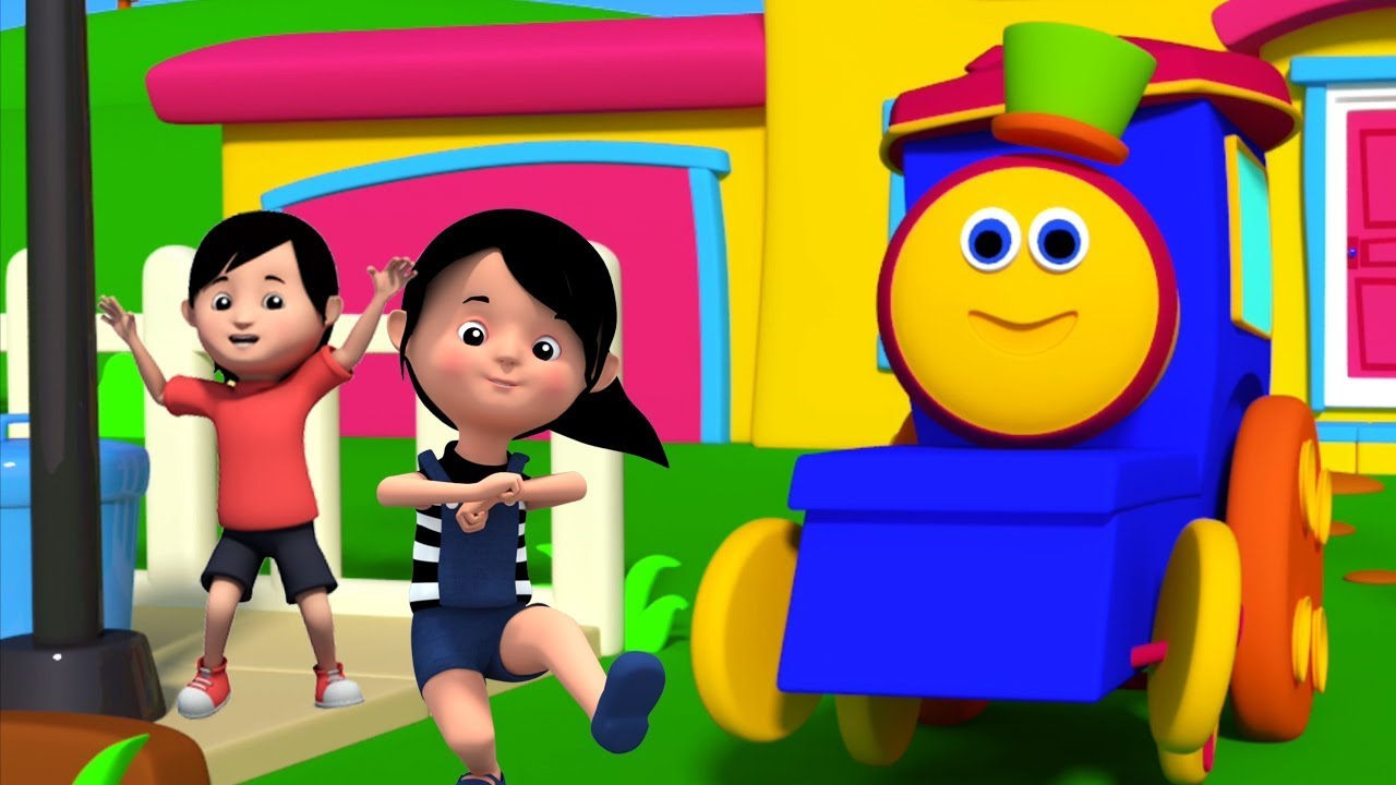 บ๊อบรถไฟ | Rig A Jig Jig | บทกวีในภาษาไทย | เพลงสำหรับเด็ก | Bob The Train Thailand | Kids Rhymes