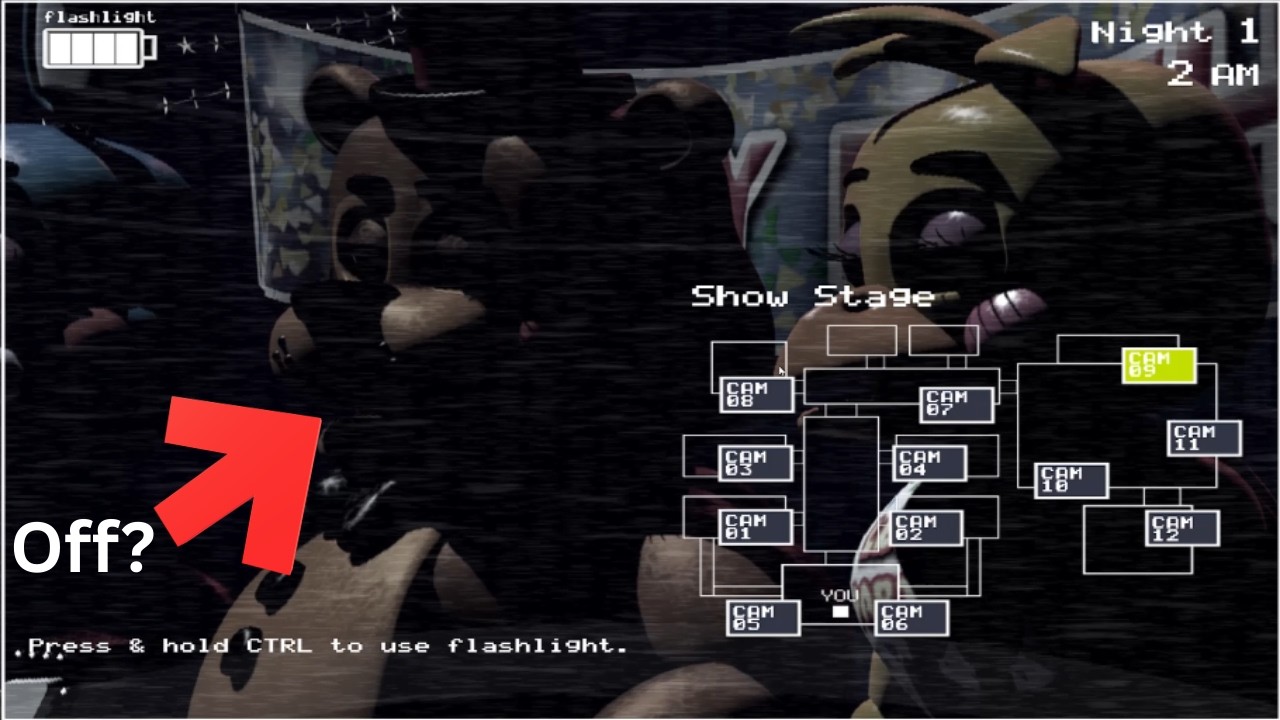 Risking my life for money for 6 hours straight for 5 nights in FNAF 2