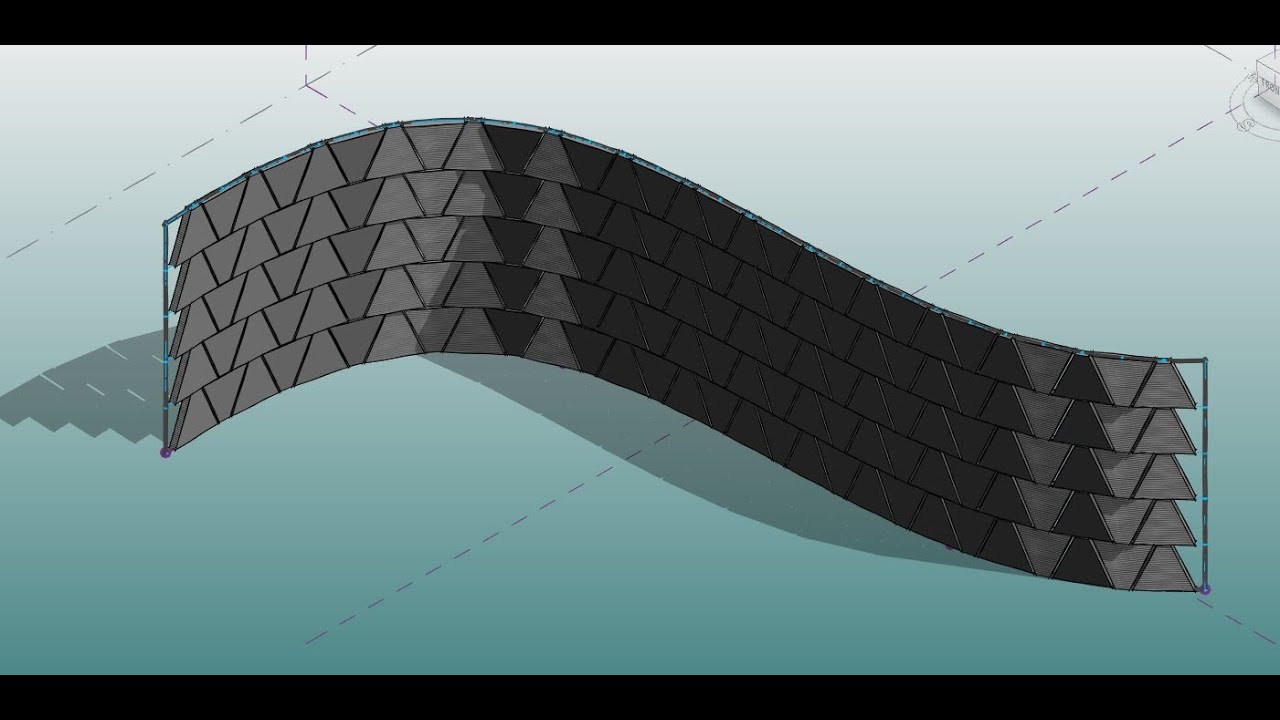 Revit Exercise (Day 235) - Adaptive Family and Mass Exercise