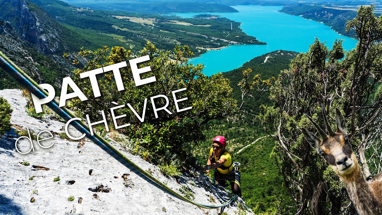 PATTE DE CHÈVRE | Escalade verdonesque 5b+