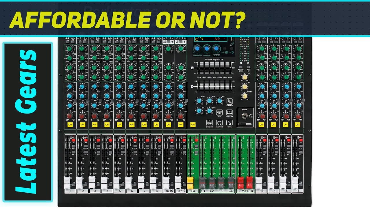 Berlingtone BR-216MX: лучший микшер для студии и сцены?