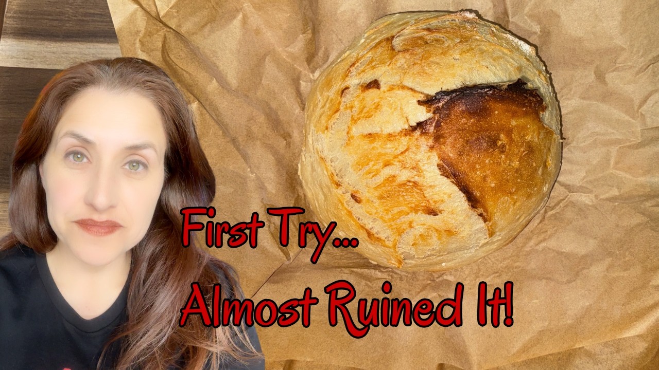 My First Crusty Loaf...    I Thought I Ruined It!