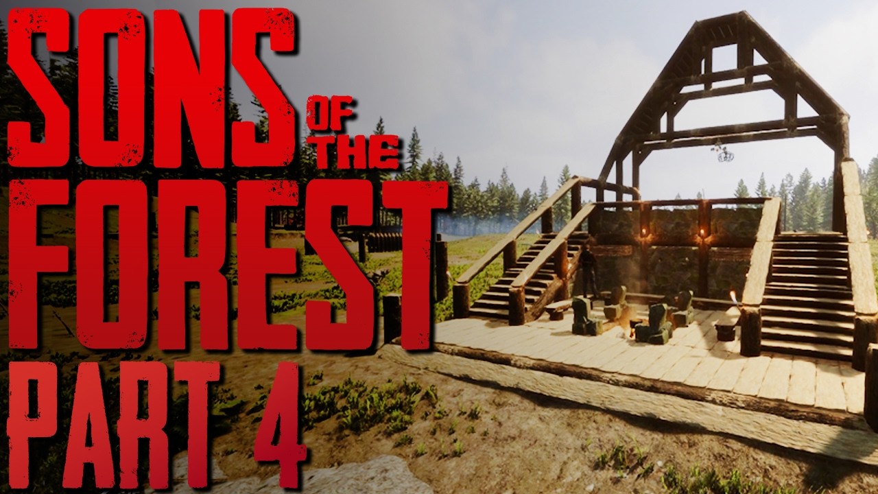 Breaking ground on the HOTEL [Sons of the Forest - Part 4]