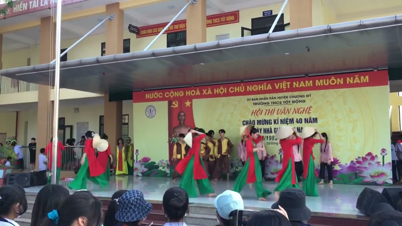 [20/11] trường THCS Tốt Động tiết mục của lớp 9a5