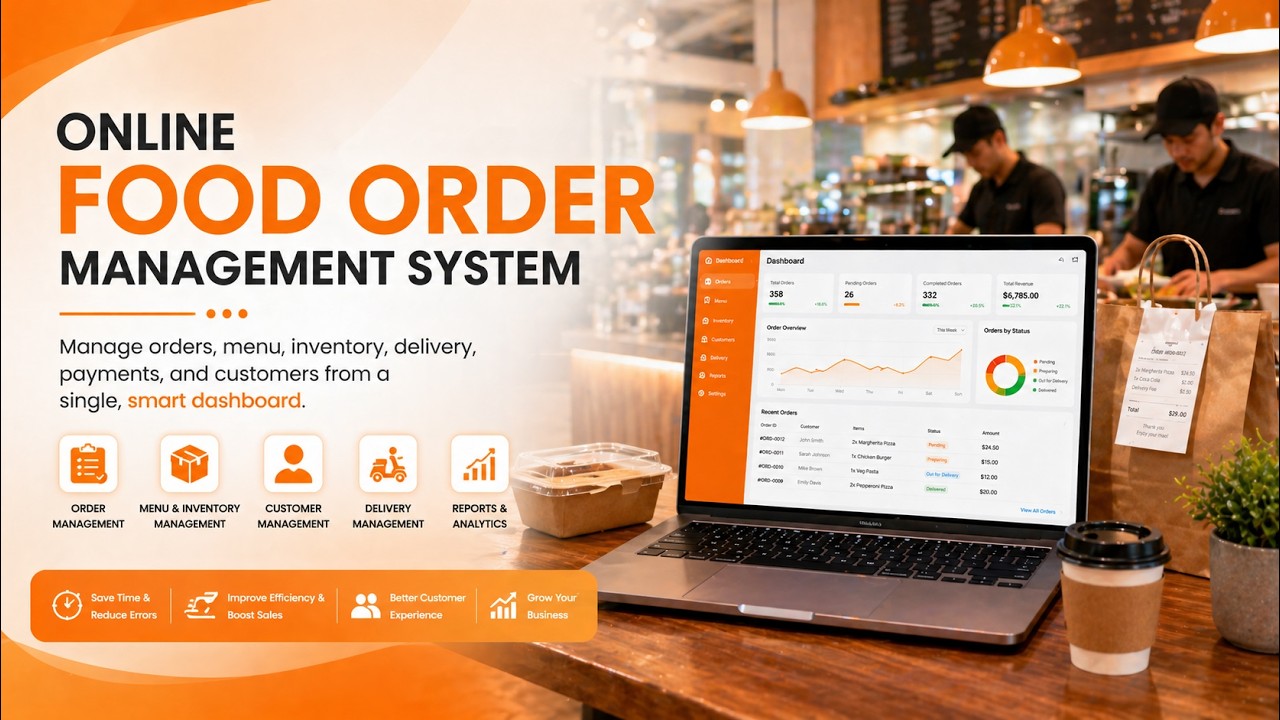 What is an Online Food Order Management System? Features & Best Solutions
