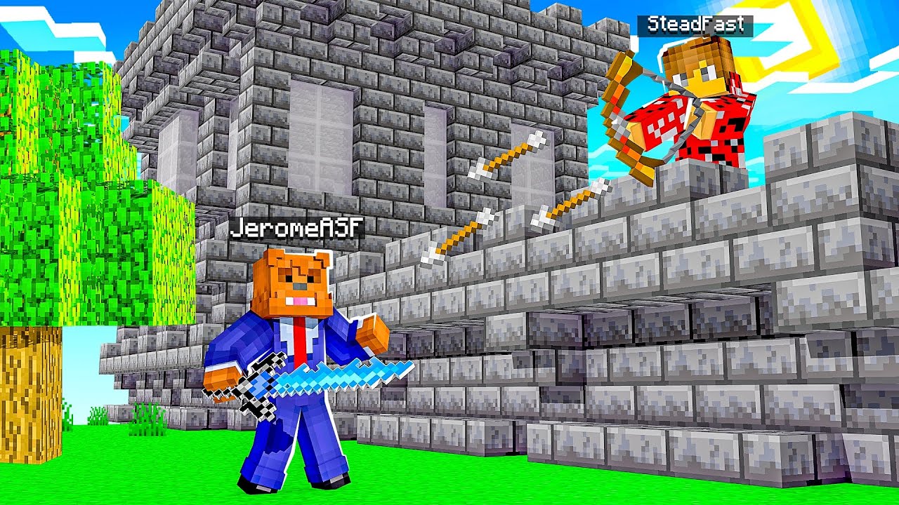 Creating A MASSIVE Base in Minecraft Castle Wars