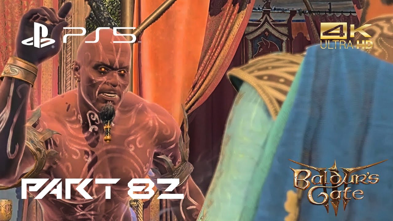 Go To The Jinnie Akabi Get Legendary Trident And Play In Circus Baldur's Gate 3-Part 82 PS5 4K 60fps