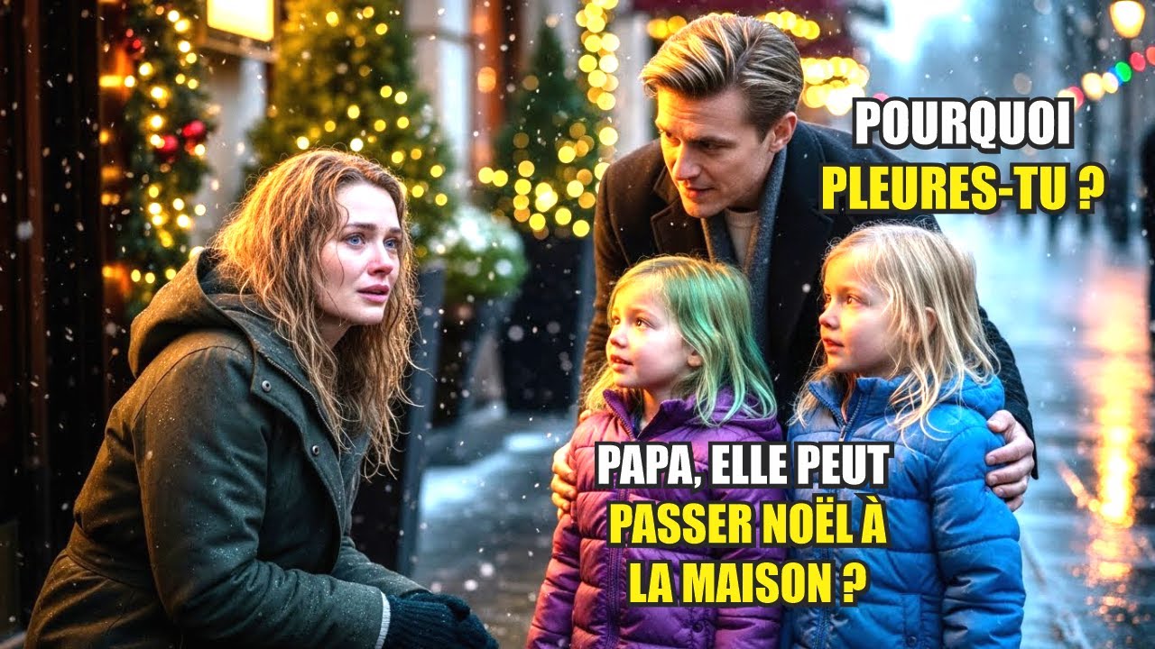 UNE FEMME MODESTE EST REJETÉE À NOËL JUSQU’À CE QUE LES FILLES DU MILLIARDAIRE FASSENT L’IMPENSABLE