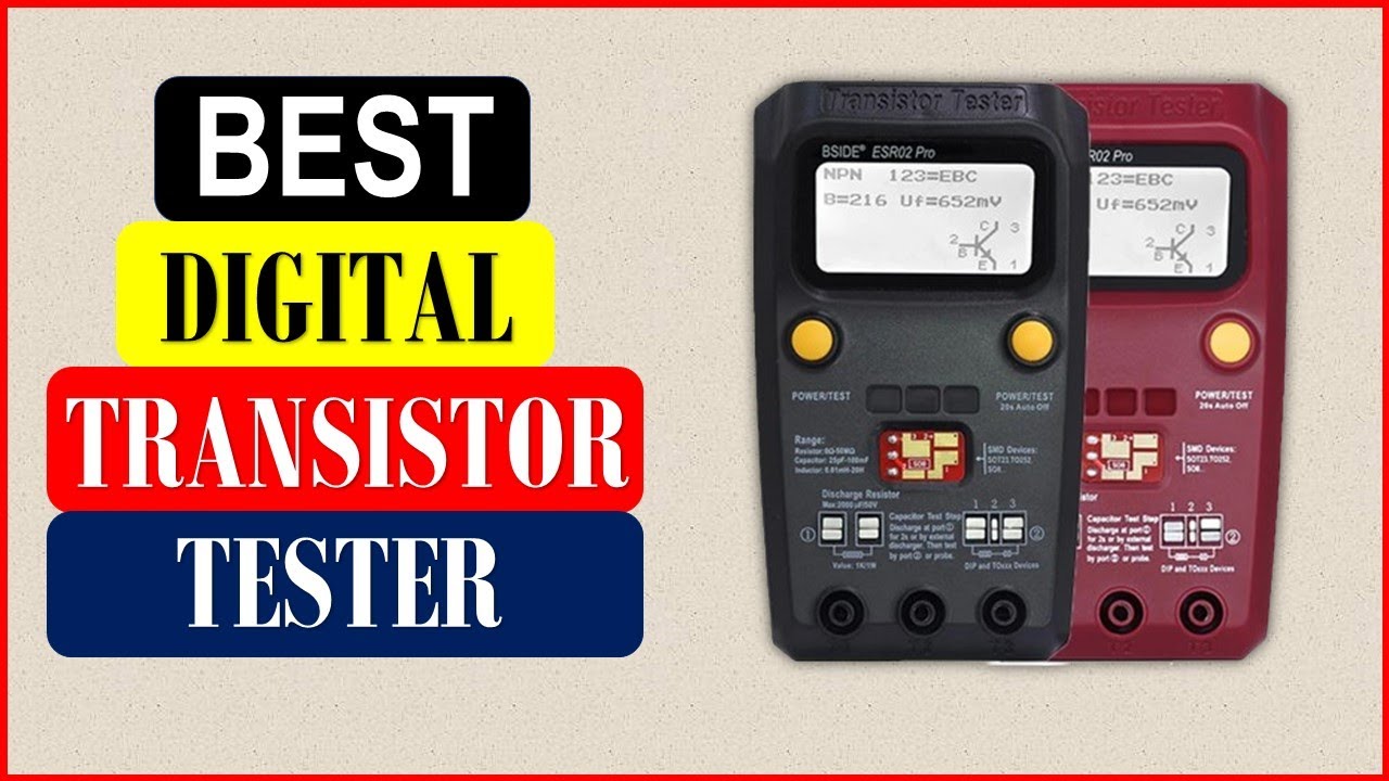 Top 5 Best Digital Transistor Tester in 2025 From AliExpress